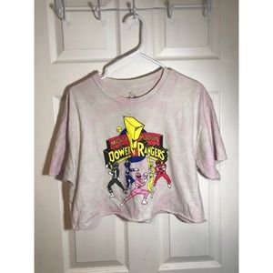 Power rangers crop top